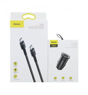 Baseus PPS 30W Fast Car Charger including USB-C Data Cable - Car Charger
