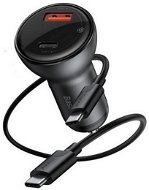 Baseus Circular PPS 45W Fast Car Charger including USB-C Data Cable - Car Charger