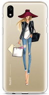 TopQ Cover Xiaomi Redmi 7A Silicone Lady 2 45314 - Phone Cover
