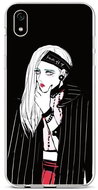 TopQ Cover Xiaomi Redmi 7A Silicone Dark Girl 44632 - Phone Cover