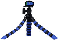 TopQ stativ pro mobilní telefon flexibilní modro-černý - Ministativ