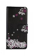 TopQ Puzdro Xiaomi Redmi Note 7 knižkové Kvety sakury 64472 - Puzdro na mobil