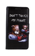 TopQ Wallet Phone Case for Xiaomi Redmi 7A Don't Touch Bear 44133 - Phone Case
