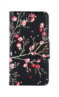 TopQ Wallet Phone Case for iPhone 13 Book Night Flowers 66343 - Phone Case
