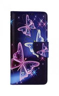 TopQ Case Vivo Y33s book Blue with butterflies 68618 - Phone Case