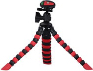 TopQ stativ pro mobilní telefon flexibilní červeno-černý - Ministativ