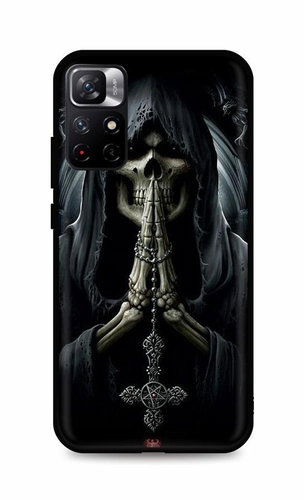 TopQ Cover Xiaomi Poco M4 Pro Silicone Grim Reaper 69770 - Phone Cover - Main image