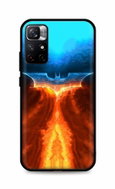 TopQ Cover Xiaomi Poco M4 Pro Silicone Fiery Batman 69867 - Phone Cover