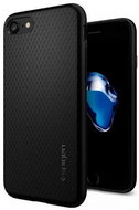 Spigen Cover Liquid Air iPhone SE 2020 silicone black 53699 - Phone Cover