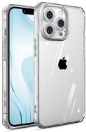 TopQ Cover iPhone 12 Pro Max Silicone Transparent Antishock 68774 - Phone Cover