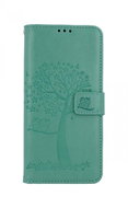 TopQ Wallet Phone Case for Vivo Y11s Green Tree Owls 68674 - Phone Case