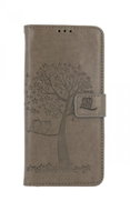 TopQ Wallet Phone Case for Vivo Y11s Grey Tree Owls 68670 - Phone Case