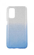TopQ Cover Samsung A13 5G Glitter Silver-blue 68706 - Phone Cover