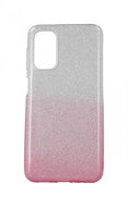 TopQ Cover Samsung A13 5G Glitter Silver-pink 68705 - Phone Cover