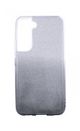 TopQ Cover Samsung S22 5G Glitter Silver-black 68816 - Phone Cover