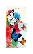 TopQ Case Vivo Y33s Book Colorful with butterflies 68623 - Phone Case