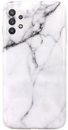TopQ Cover Samsung A32 5G Silicone Marble White 57888 - Phone Cover