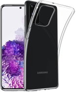 TopQ Cover Samsung S20+ Silicone 2mm Transparent 54004 - Phone Cover