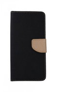 TopQ Wallet Phone Case for Samsung A12 Black-gold 56188 - Phone Case