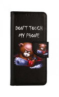 TopQ Case Vivo Y21s book Don't Touch Bear 68591 - Phone Case