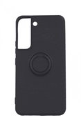 Forcell Cover RING Samsung S22 5G silicone black 68693 - Phone Cover