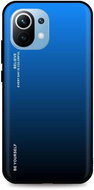 TopQ Cover LUXURY Xiaomi Mi 11 Lite solid rainbow blue 60220 - Phone Cover