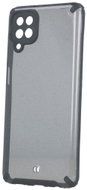TopQ Cover Samsung A12 Armor Glitter solid black 68717 - Phone Cover