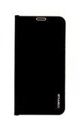 Vennus Wallet Phone Case for Samsung S10e Luna Book Black 69276 - Phone Case