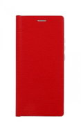Forcell Wallet Phone Case for Xiaomi Redmi 9A Luna Book Red-silver 68851 - Phone Case