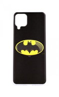 TopQ Cover Samsung A12 Silicone Batman Yellow 69115 - Phone Cover