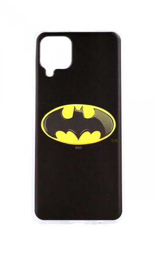 TopQ Cover Samsung A12 Silicone Batman Yellow 69115 - Phone Cover - Main image