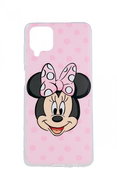 TopQ Cover Samsung A12 Silicone Minnie Pink 68769 - Phone Cover