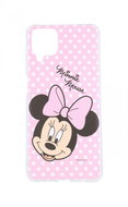 TopQ Cover Samsung A12 Silicone Minnie Mouse Pink 68762 - Phone Cover
