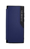 TopQ Case Samsung S22 Ultra Smart View book blue 69294 - Phone Case