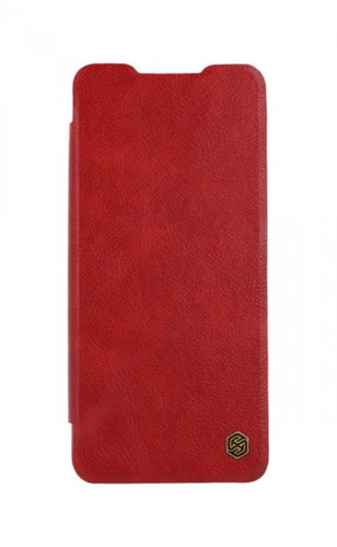 Nillkin Case Qin Samsung A12 book leather red 69318 - Phone Case - Main image