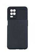 TopQ Cover Carbon Elite Realme 8 5G Silicone Black 69416 - Phone Cover