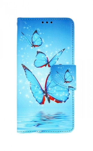 TopQ Case Vivo Y33s book Blue butterflies 68641 - Phone Case - Main image
