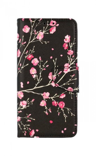 TopQ Case Vivo Y21s booklet Night flowers 68607 - Phone Case - Main image
