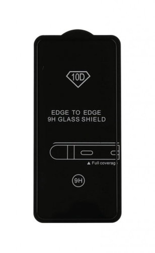 Glass Protector Tempered Glass Realme 8 Pro Full Cover Black 69556 - Glass Screen Protector - Main image