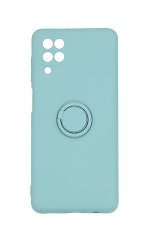 Vennus Cover RING Samsung A12 Silicone Mint 69324 - Phone Cover - Main image