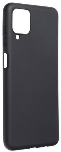 Forcell Cover Soft Samsung A12 Silicone Black 69502 - Phone Cover - Main image