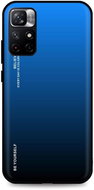 TopQ Cover LUXURY Xiaomi Poco M4 Pro Solid Rainbow Blue 69621 - Phone Cover