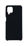 Forcell Cover Gummy Samsung A12 Silicone Black 69495 - Phone Cover