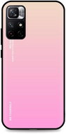TopQ Cover LUXURY Xiaomi Poco M4 Pro Solid Rainbow Apricot 69641 - Phone Cover