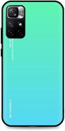 TopQ Cover LUXURY Xiaomi Poco M4 Pro Solid Rainbow Green 69640 - Phone Cover