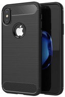 TopQ Cover iPhone XS Max Silicone Black 69462 - Phone Cover