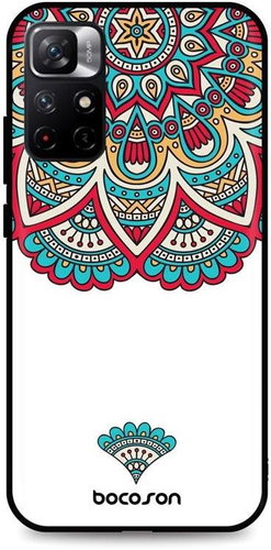 TopQ Cover Xiaomi Poco M4 Pro 3D Silicone Colour Motif 69657 - Phone Cover - Main image