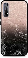 TopQ Cover LUXURY Realme 7 Solid Sparkling Marble 55004 - Phone Cover