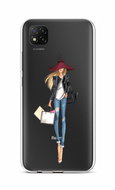 TopQ Cover Xiaomi Redmi 9C Silicone Lady 2 53051 - Phone Cover