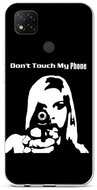 TopQ Cover Xiaomi Redmi 9C Silicone Don't Touch Gun 53043 - Phone Cover